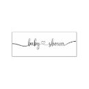 Search for baby shower rubber stamps Calligraphy