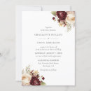 Search for burgundy and ivory wedding invitations Autumn