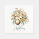 Search for luxury christmas napkins Watercolor