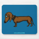 Search for hot dog mouse mats Dachshund