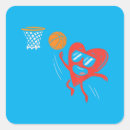 Search for basketball valentine stickers Heart