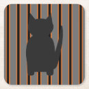 Search for black cat coasters Trick or treat
