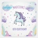 Search for blue unicorn stickers Whimsical
