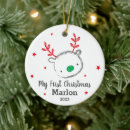 Search for baby reindeer christmas tree decorations Modern