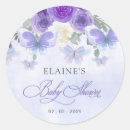 Search for rustic floral baby shower stickers Elegant