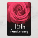 Search for 15th wedding anniversary invitations Ruby