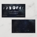 Search for moon phases business cards Celestial