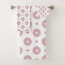 Search for pink heart bath towels Pattern