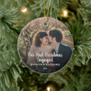 Search for first year engaged christmas tree decorations 1st xmas together