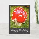 Search for mushroom birthday cards Toadstool