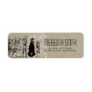Search for rustic tree wedding return address labels Vintage
