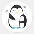 Search for winter penguin stickers Penguin baby shower
