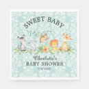 Search for safari baby shower napkins Elephant