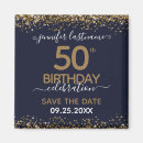 Search for 50th birthday magnets Elegant