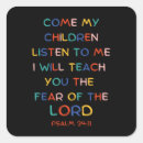 Search for psalm 34 stickers Christian