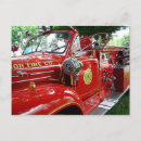 Search for fire trucks postcards Firefighter