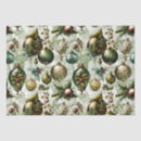 Search for christmas ornament tissue paper Retro