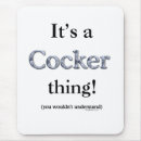 Search for cocker mouse mats Brown