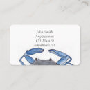 Search for crab business cards Crustacean