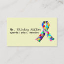 Search for special education business cards Teacher