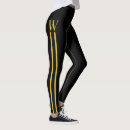 Search for side stripe leggings Black