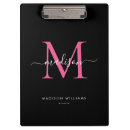 Search for stylish clipboards Monogrammed