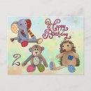 Search for second birthday postcards Cute