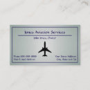Search for flight instructor business cards Airplane