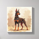 Search for doberman art Pets