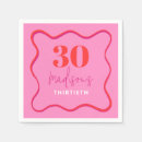 Search for 30th birthday napkins Dirty thirty