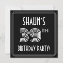 Search for 39th invitations 39 years old