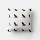 Search for black and white cat cushions Pattern