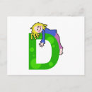 Search for monogram letter d postcards Letters