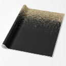 Search for black sparkly wrapping paper Bling