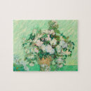 Search for famous flower paintings puzzles Van gogh