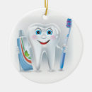 Search for tooth christmas tree decorations doctor