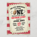 Search for sports 1st birthday invitations Cute