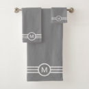 Search for gray and white stripe bath towels Elegant