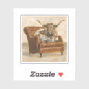 Search for longhorn cattle stickers Cow