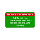 Search for nostalgic return address labels Green