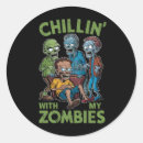 Search for funny zombie stickers Spooky