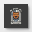 Search for dog dogs pitbull plaques Pug
