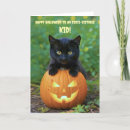 Search for girl halloween cards Kitten