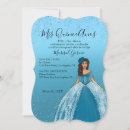 Search for teal blue quinceanera invitations Floral