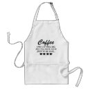 Search for funny coffee sayings aprons Humor