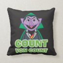 Search for count von count cushions Sesame st