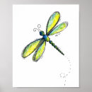 Search for cute dragonfly posters Bug