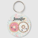 Search for doughnut key rings Dessert