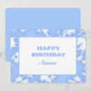 Search for pretty blue birthday cards Abstract