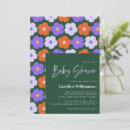 Search for purple pattern invitations Flowers
